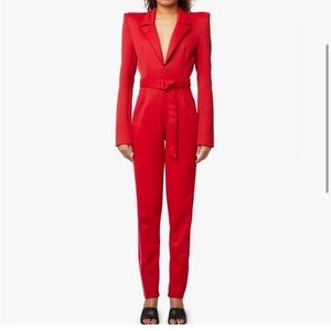 Ivy Park Knit Red Jumpsuit NWOT